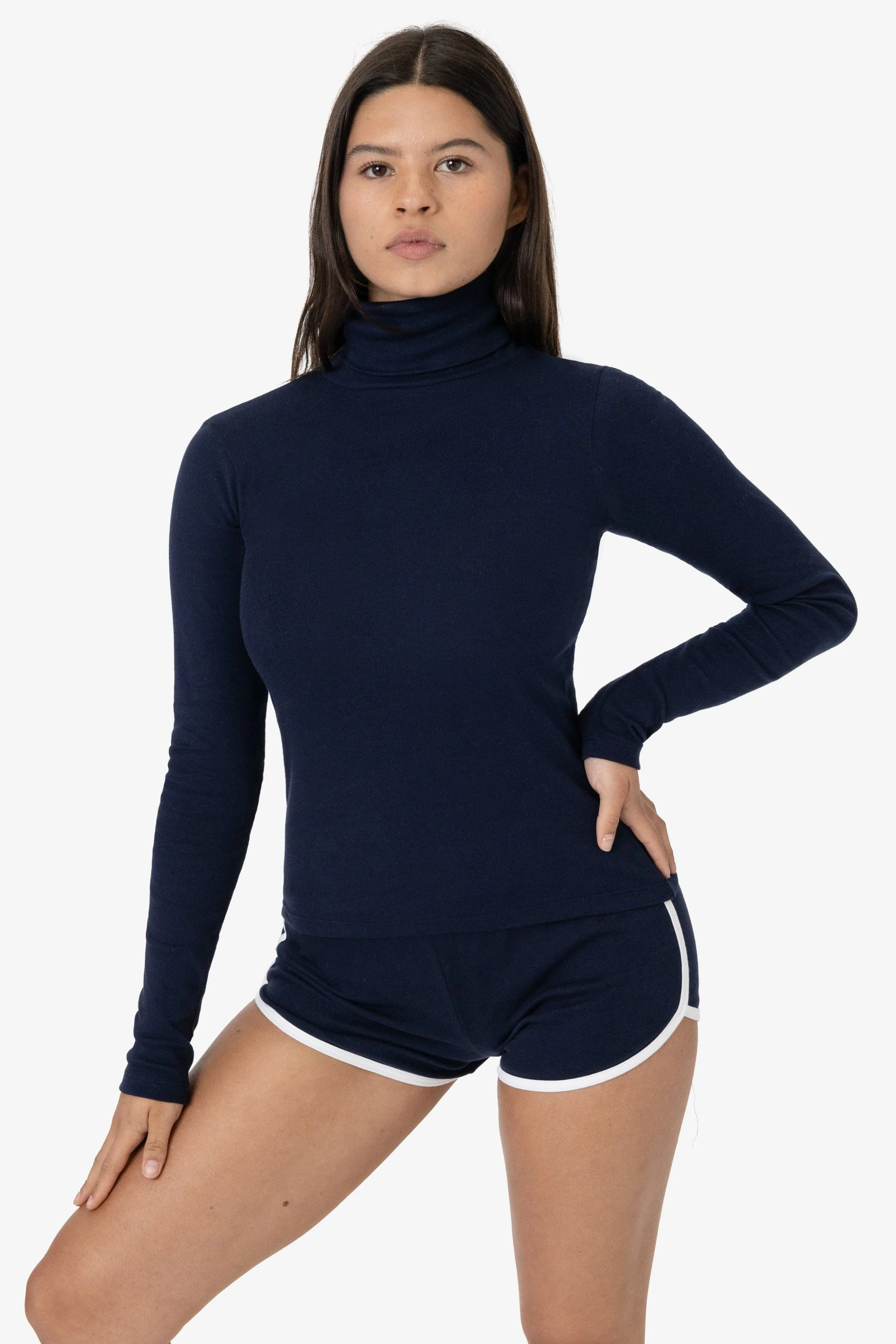 43006 - Baby Rib Turtleneck