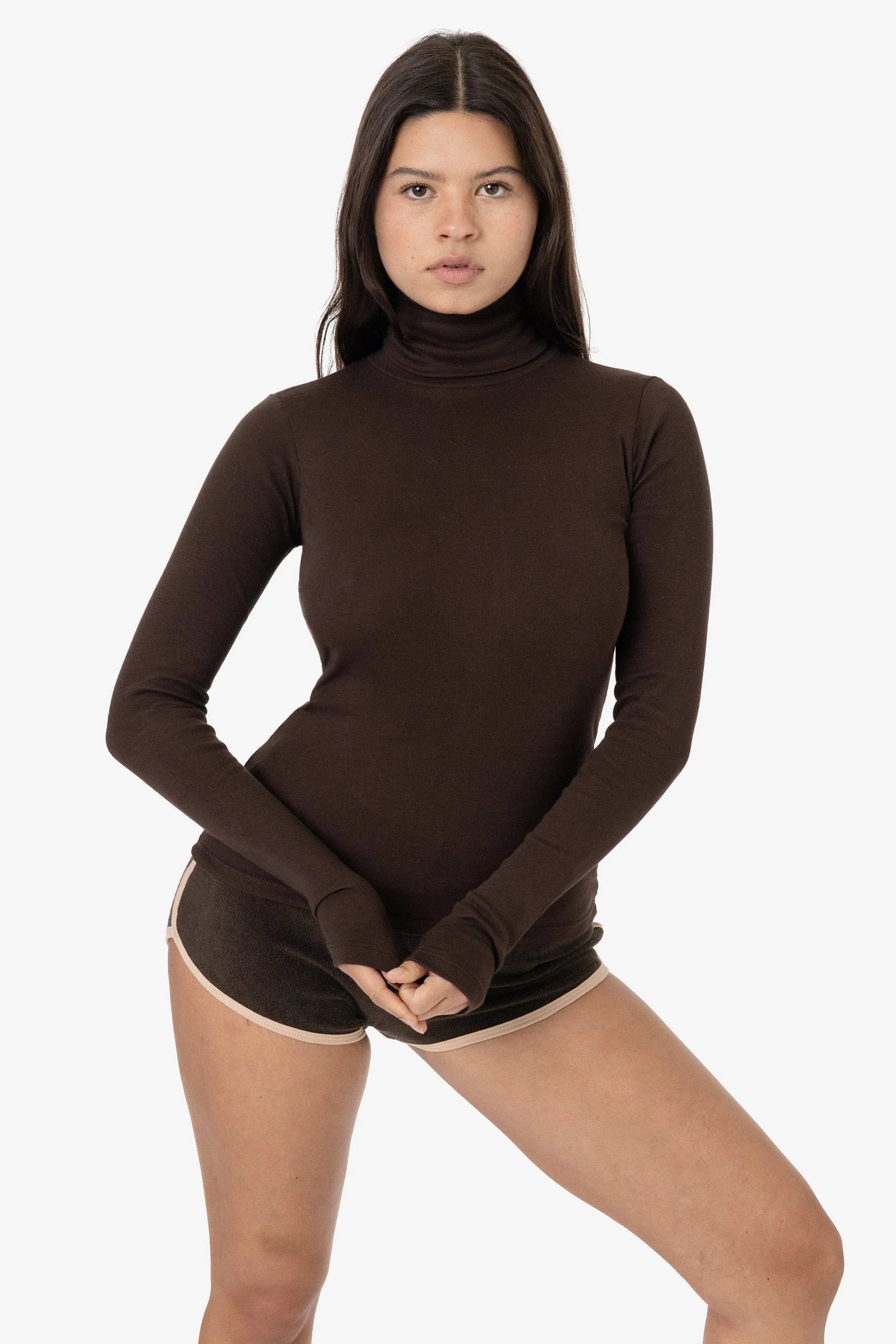 43006 - Baby Rib Turtleneck