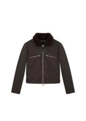 BEDFORD CORD ZIP BLOUSON