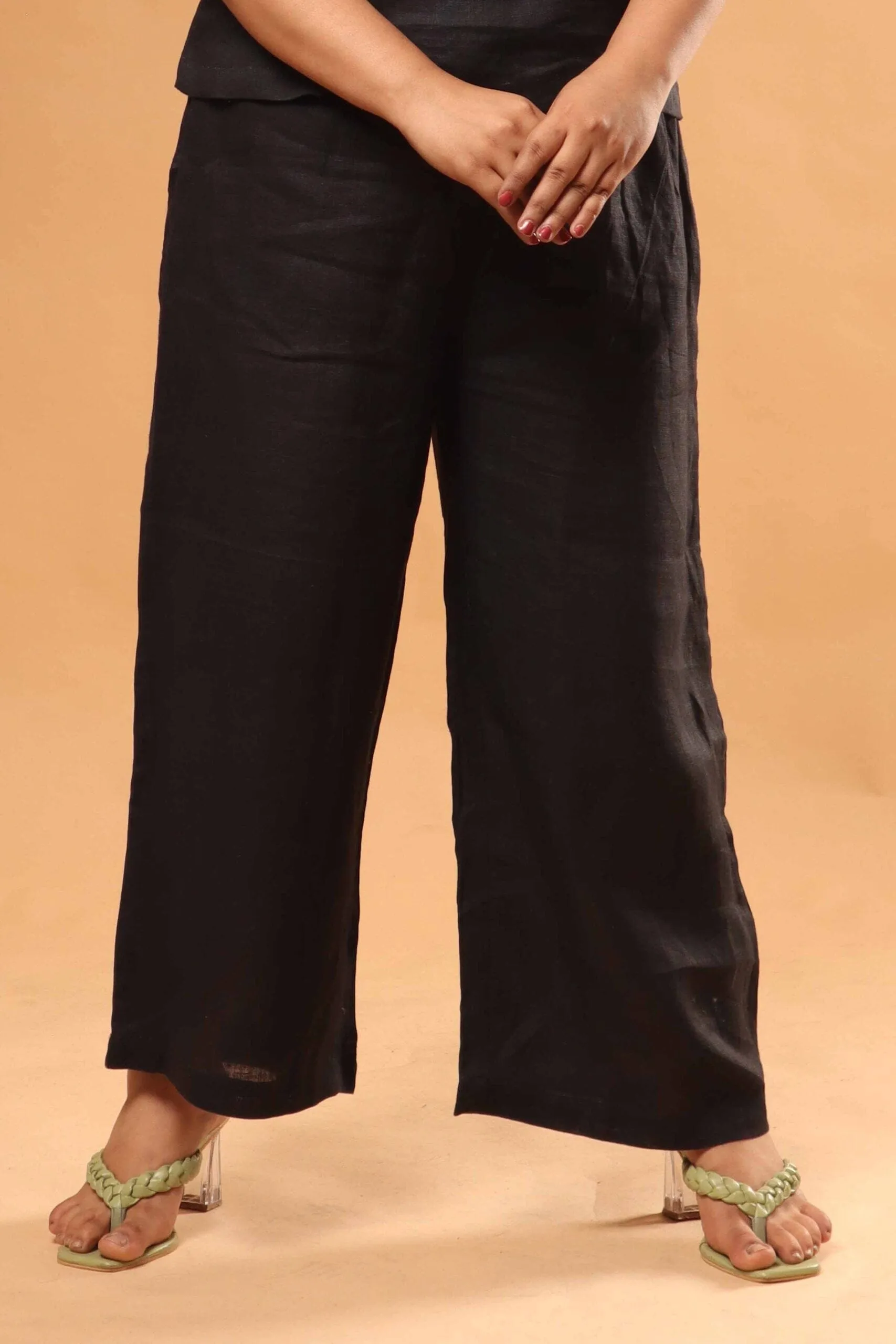 Black Wide Leg Pants