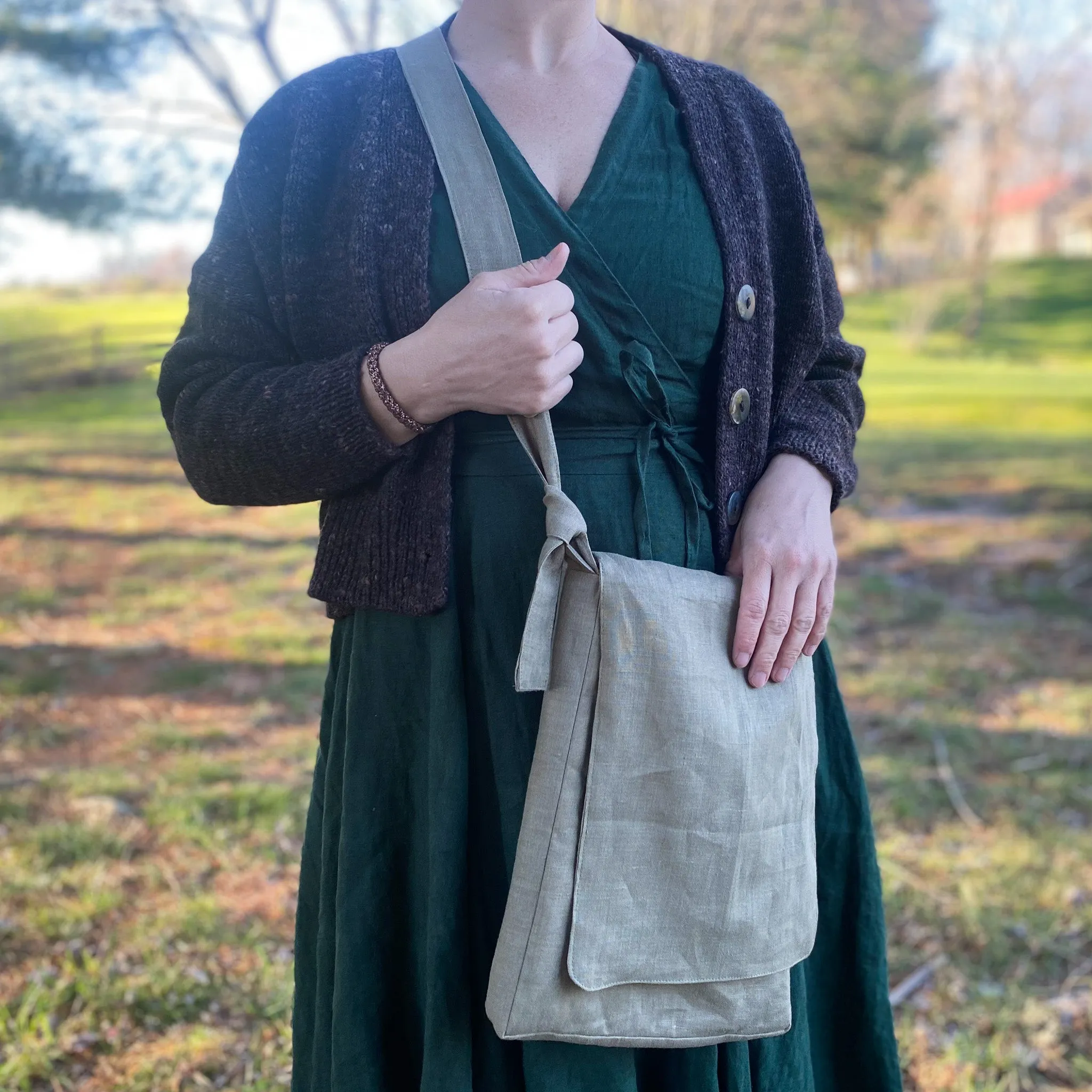 BUNDLE - Foraging   Leaf Satchel Sewing Patterns