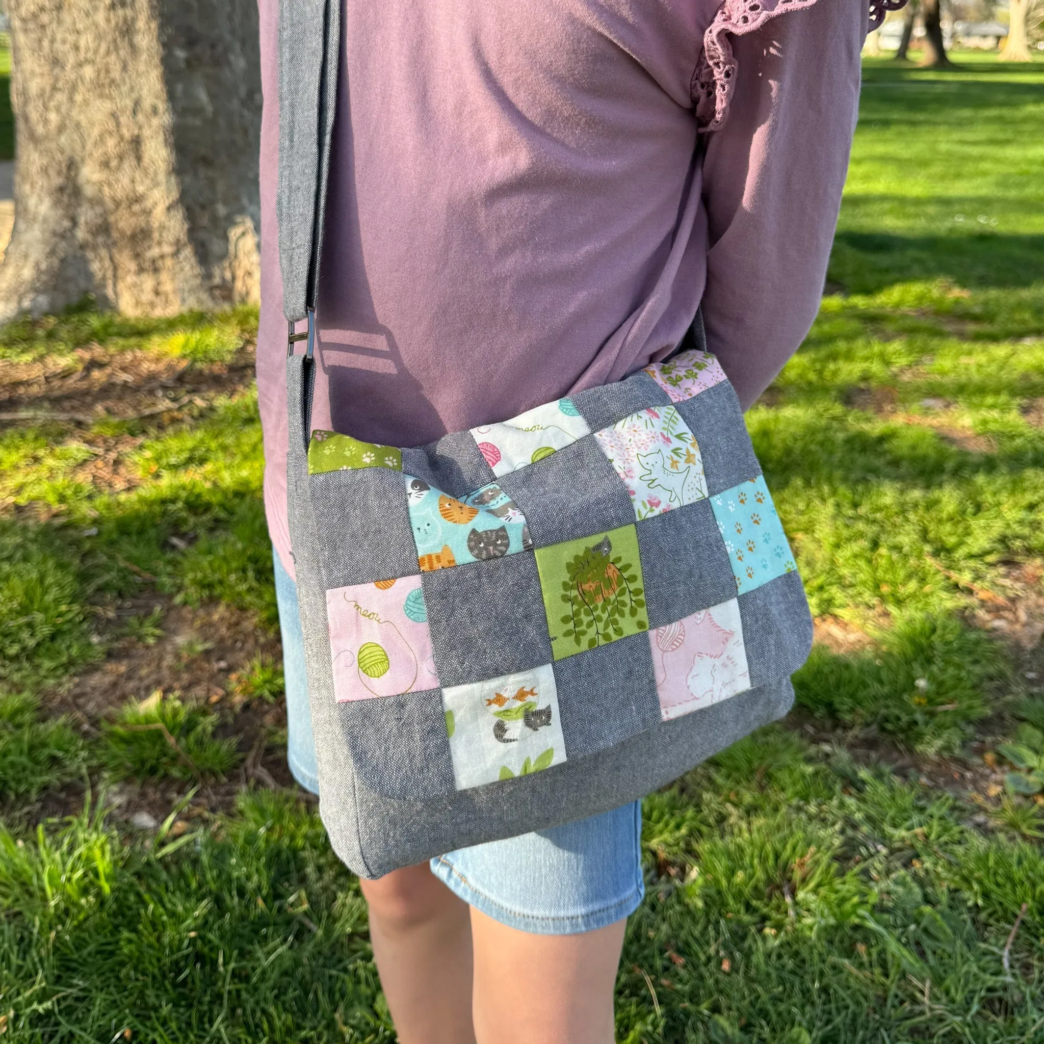 BUNDLE - Foraging   Leaf Satchel Sewing Patterns