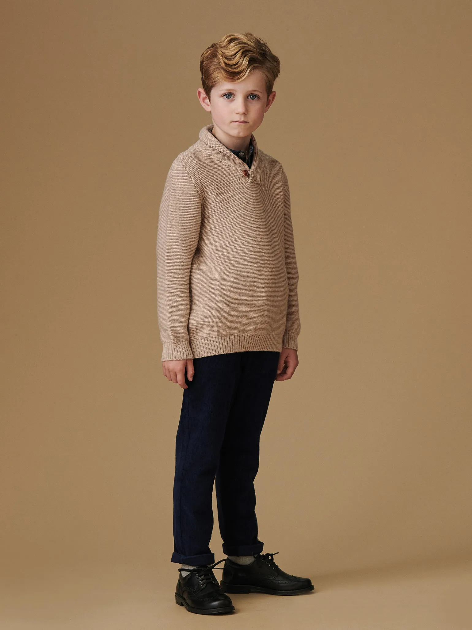 Camel Goyo Merino Boy Jumper