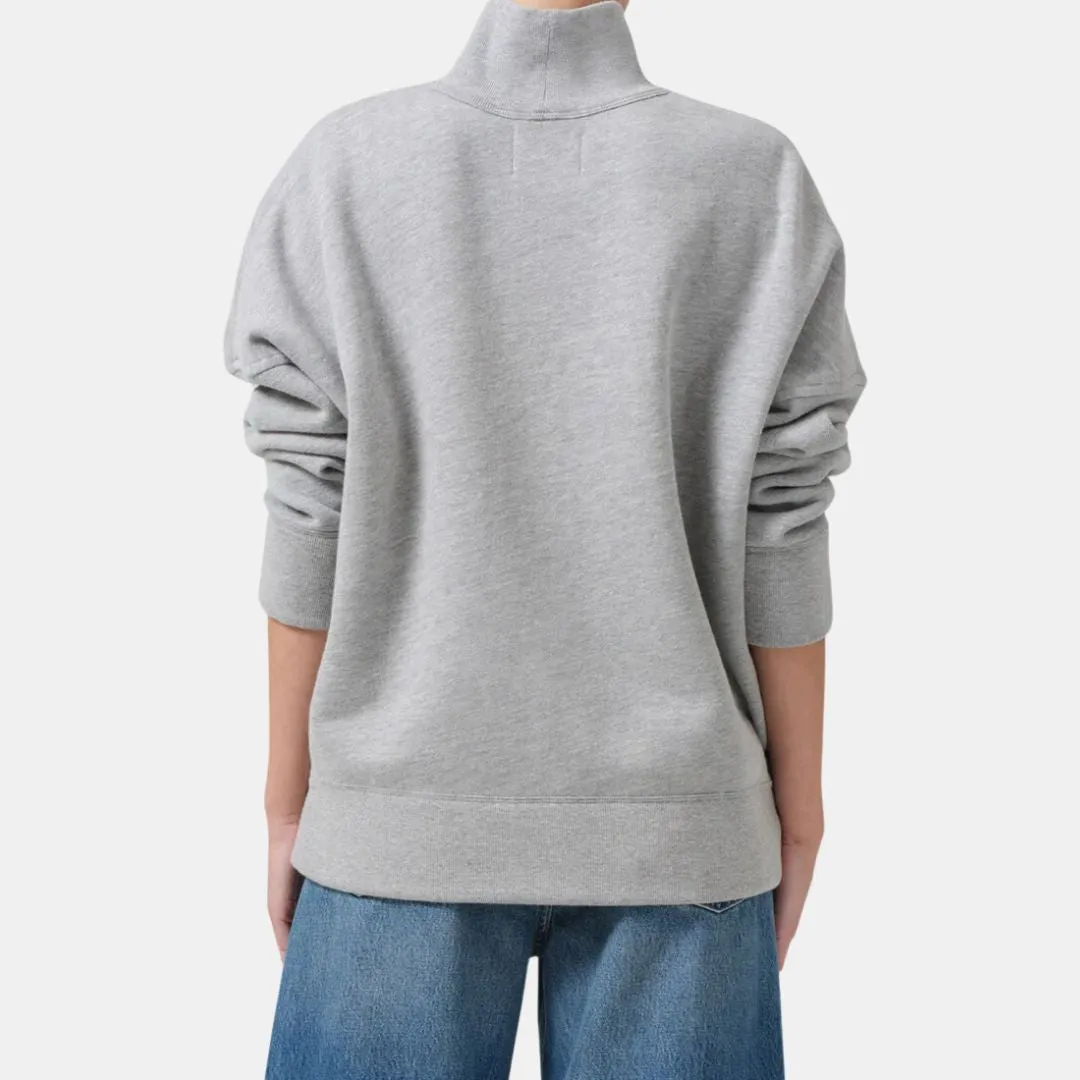 Cara Turtleneck (Heather Grey)