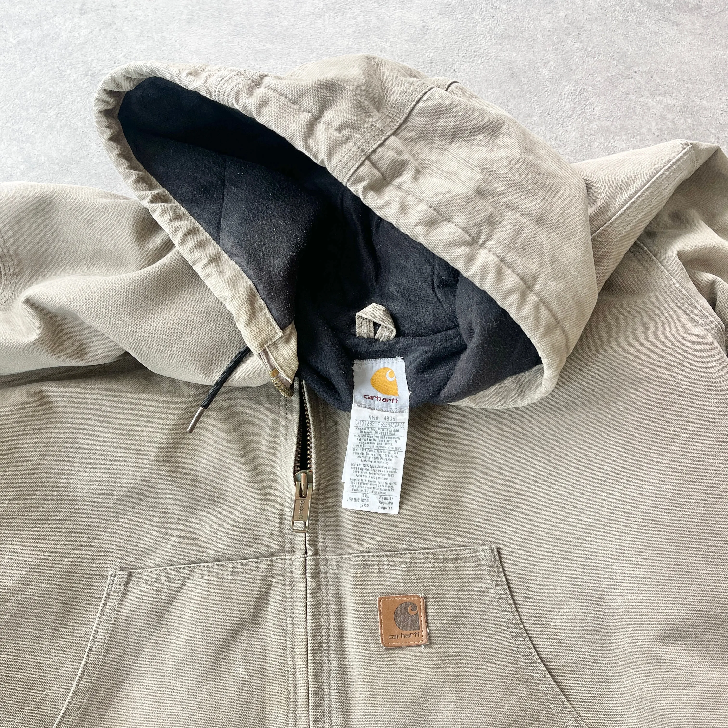 Carhartt 2010 heavyweight active quilted jacket (XXL)