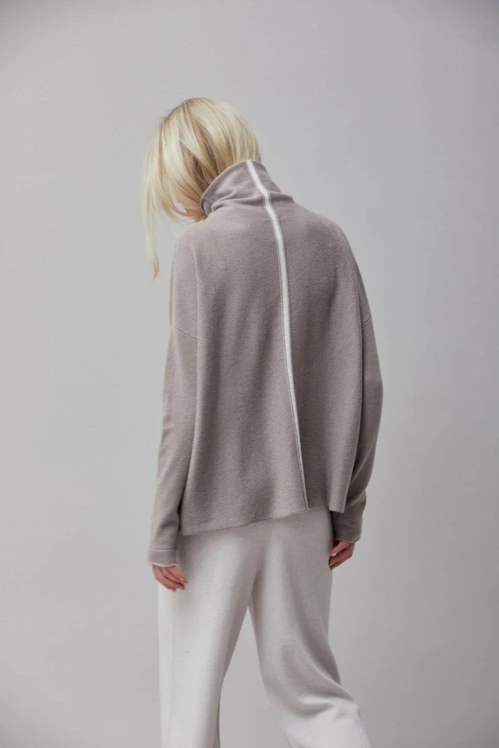 Cashmere Turtleneck - Griege