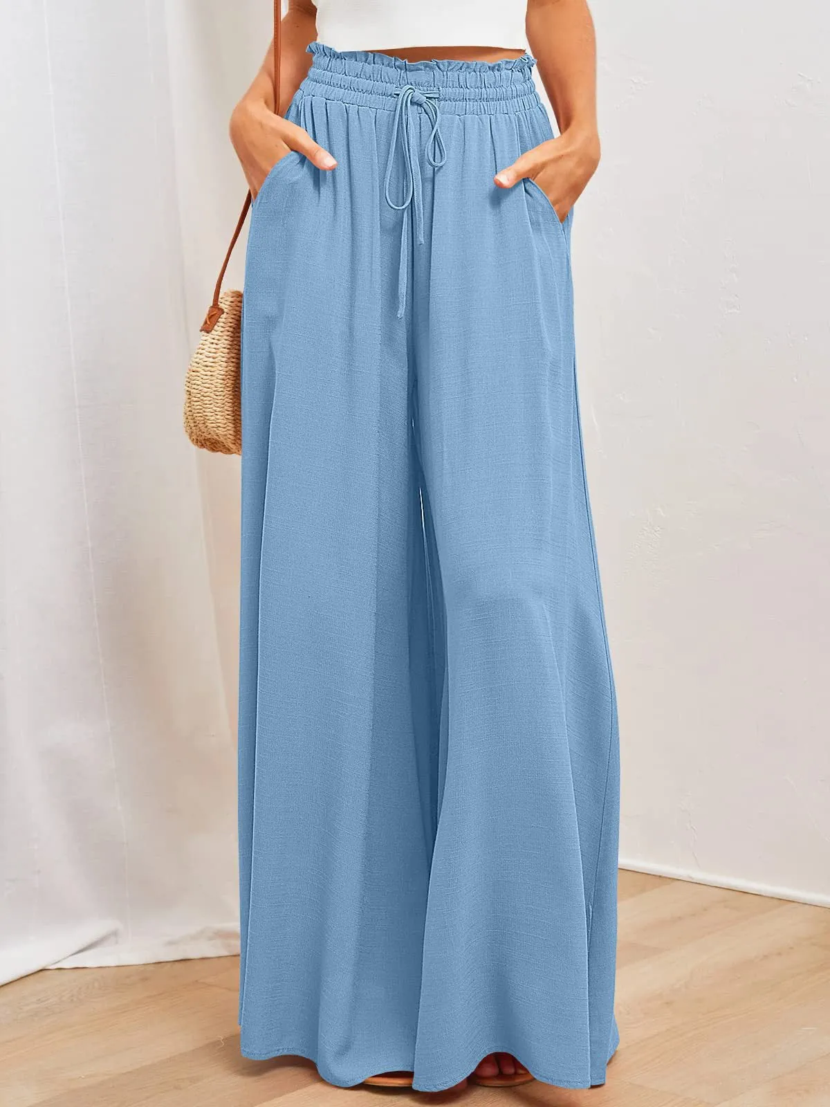 Casual Wide-Leg loose summer pants