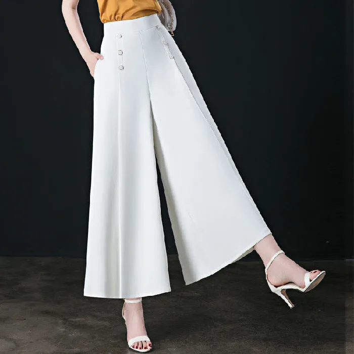 Comfortable & Skin-Friendly Pleated Wide Leg Pants