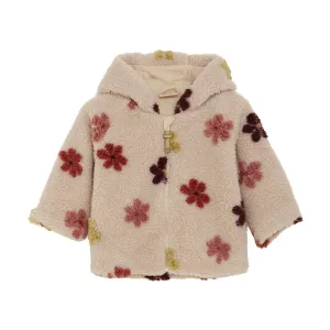 Floral Baby Teddy Jacket