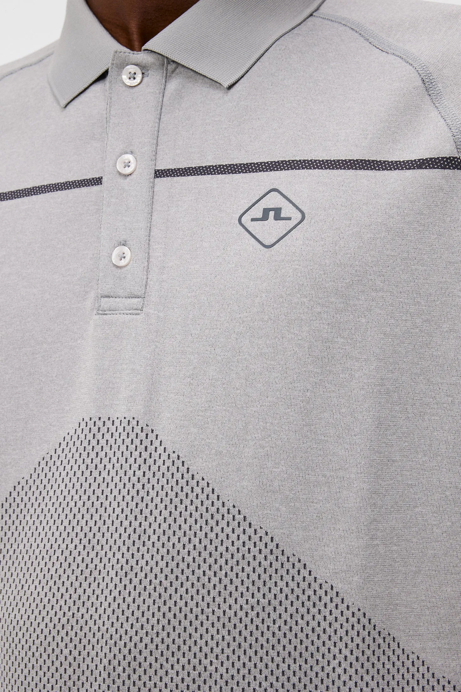 Jimmy Seamless Polo / Light Grey Melange