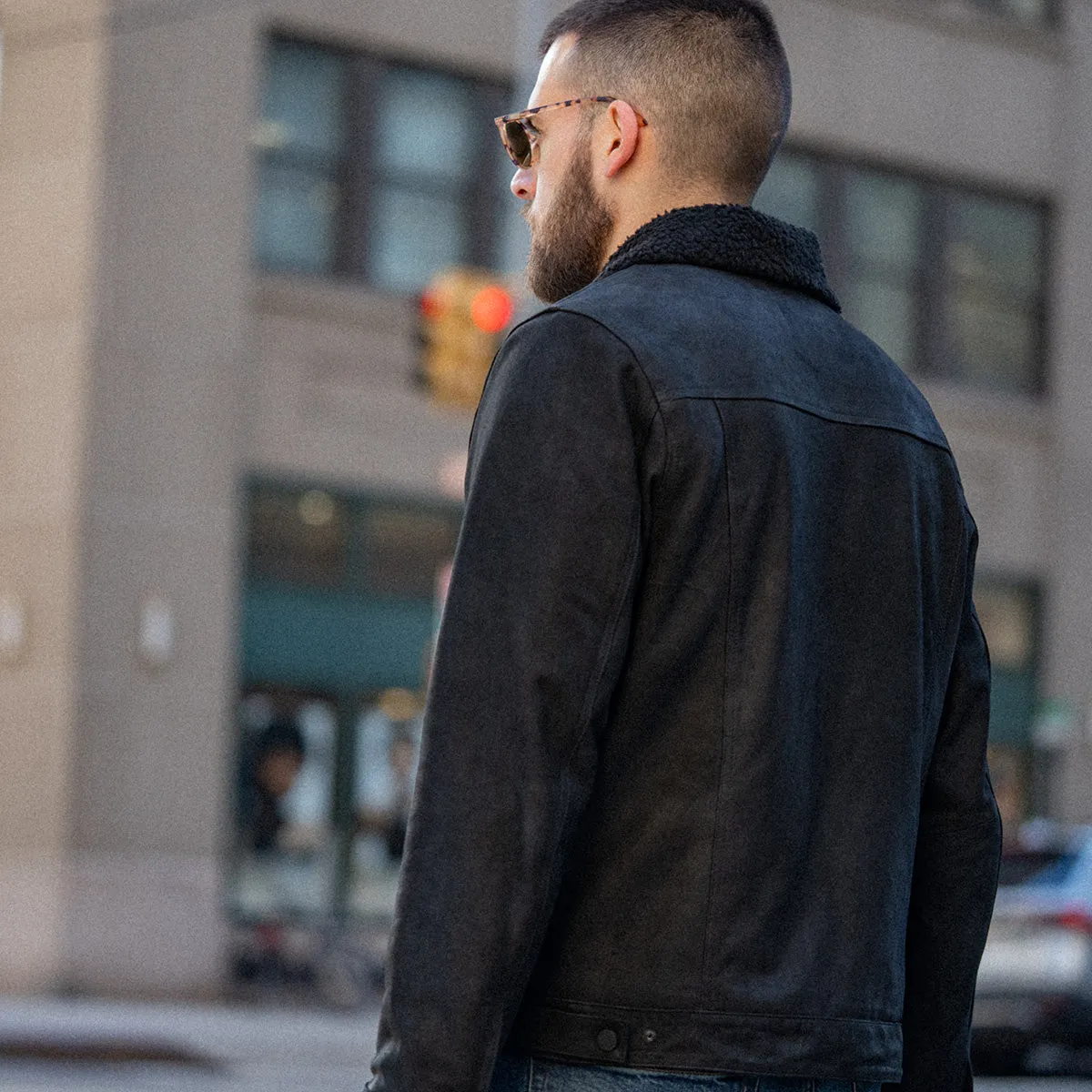 JUNEAU LEATHER JACKET - CLASSIC BLACK