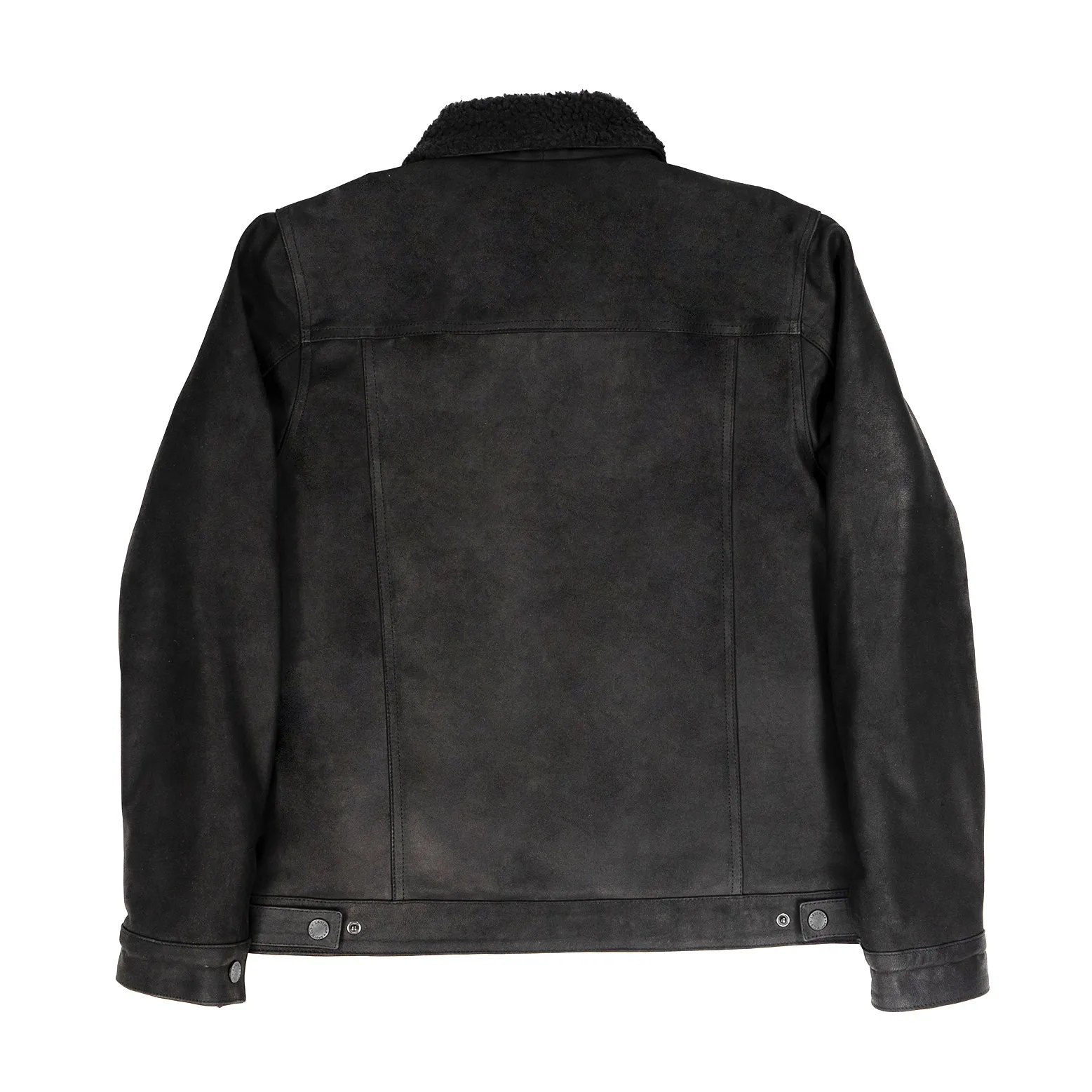 JUNEAU LEATHER JACKET - CLASSIC BLACK