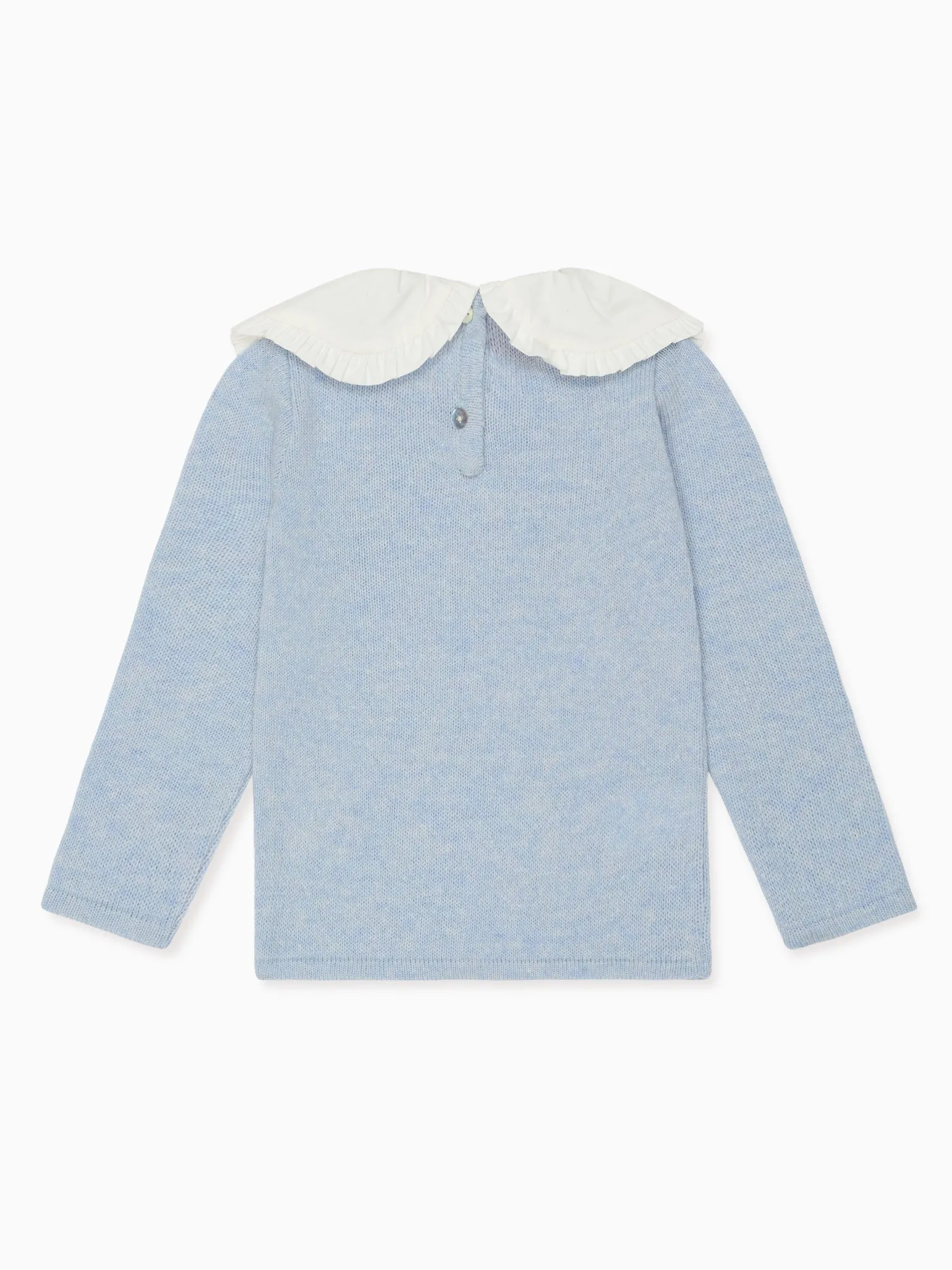 Light Blue Lupita Merino Girl Jumper