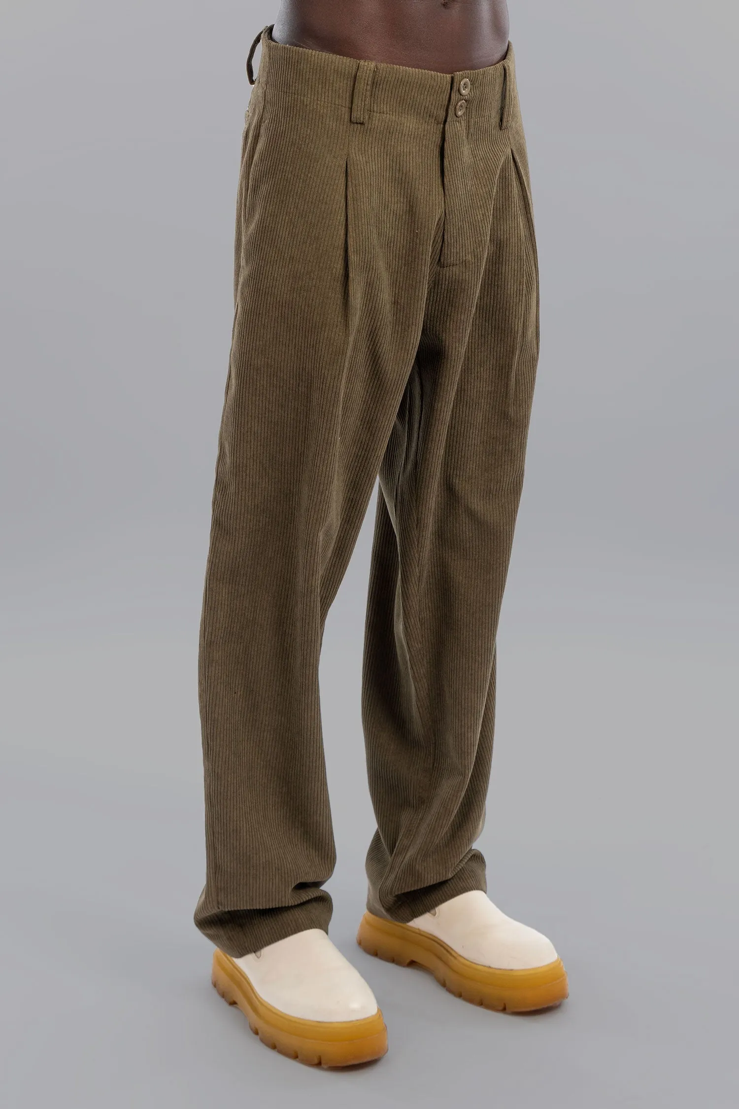 Men Corduroy Trousers - Mitcha Label