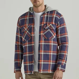 Men's Riggs Workwear Long-Sleeve Hooded Flannel Jacket 233007