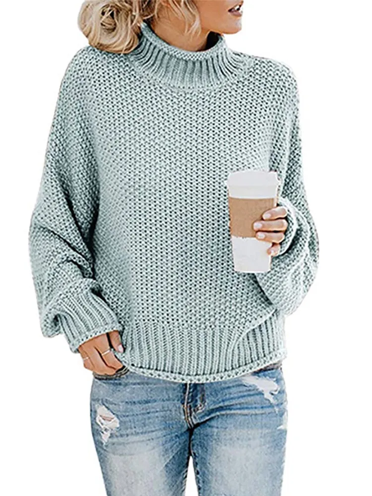 Natalie Vintage Women's Turtleneck Sweater