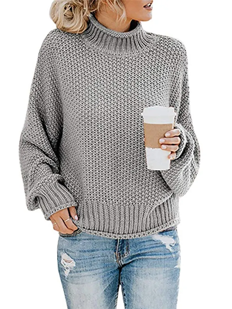 Natalie Vintage Women's Turtleneck Sweater