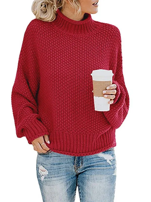 Natalie Vintage Women's Turtleneck Sweater