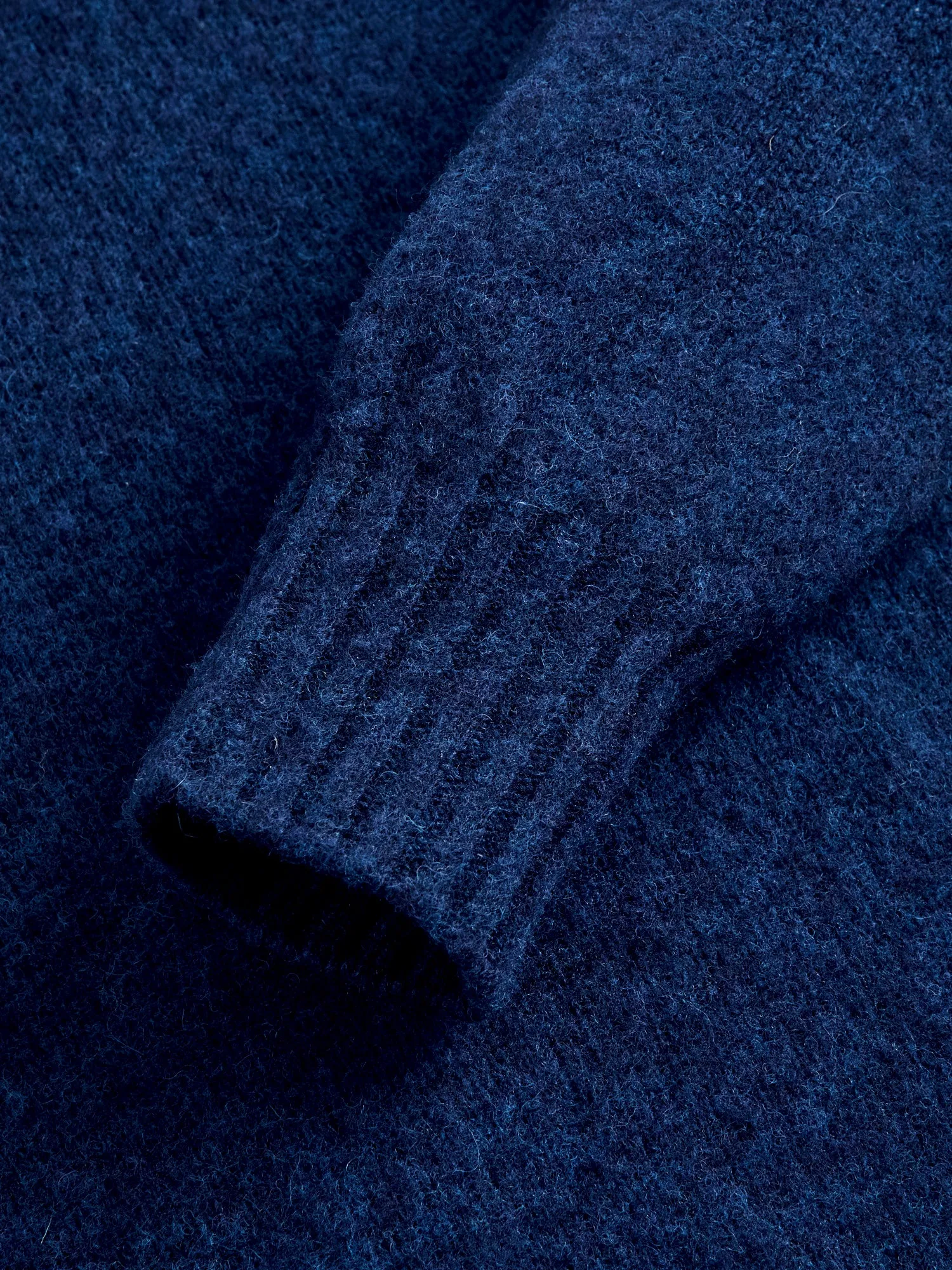 "Sylvester" Wool Turtleneck Sweater in Magic Blue