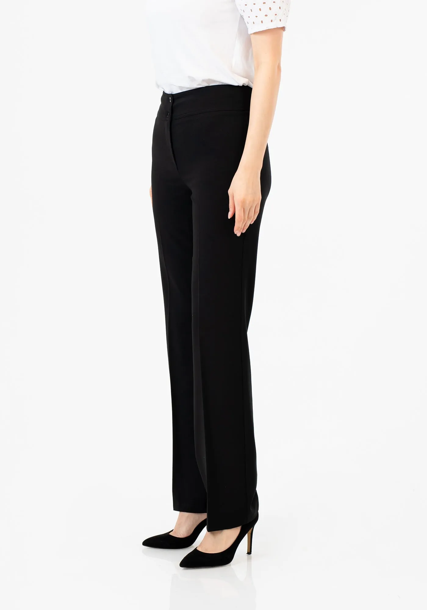 Straight Leg Fit All Day Comfortable Dress Pants