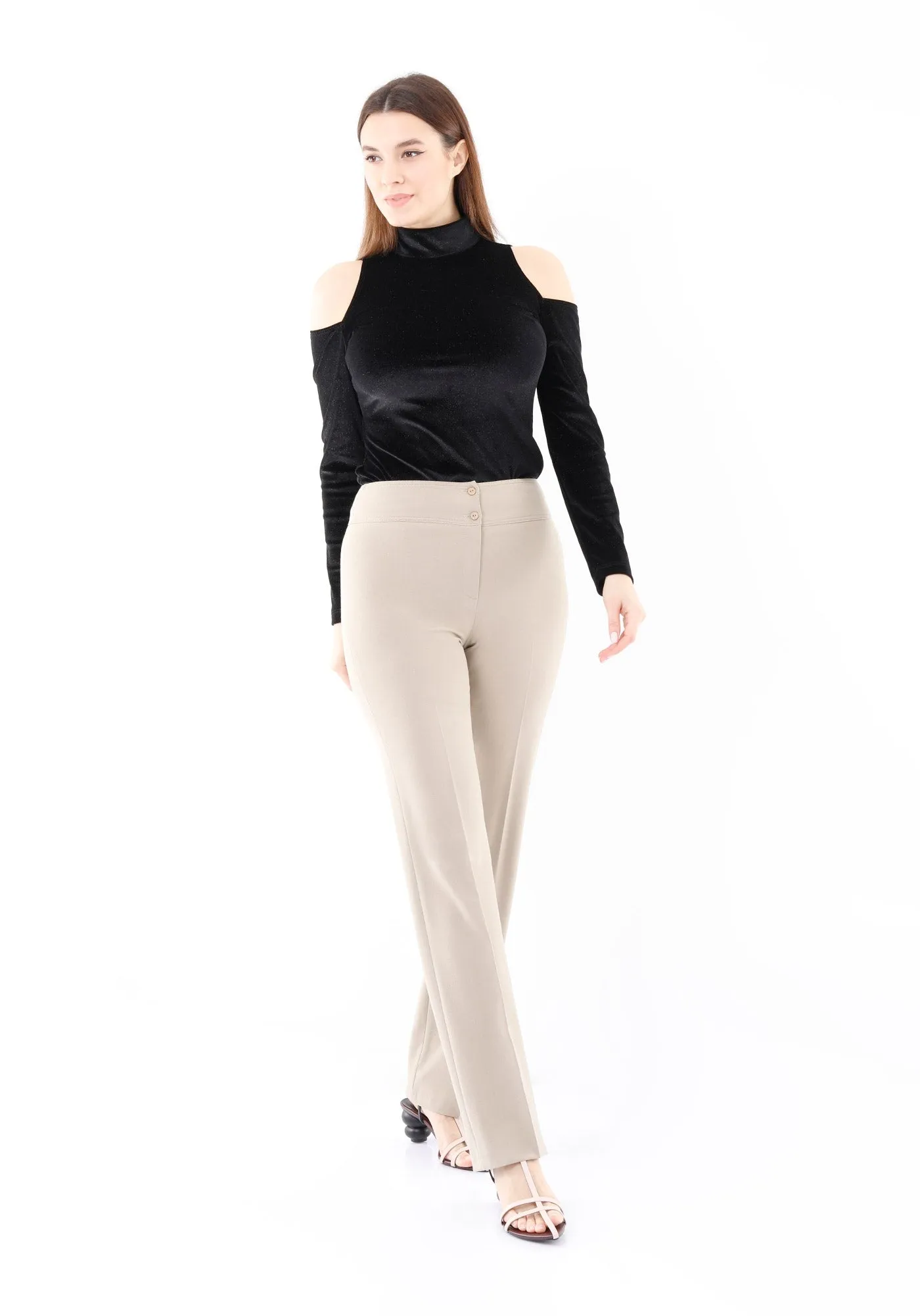 Straight Leg Fit All Day Comfortable Dress Pants