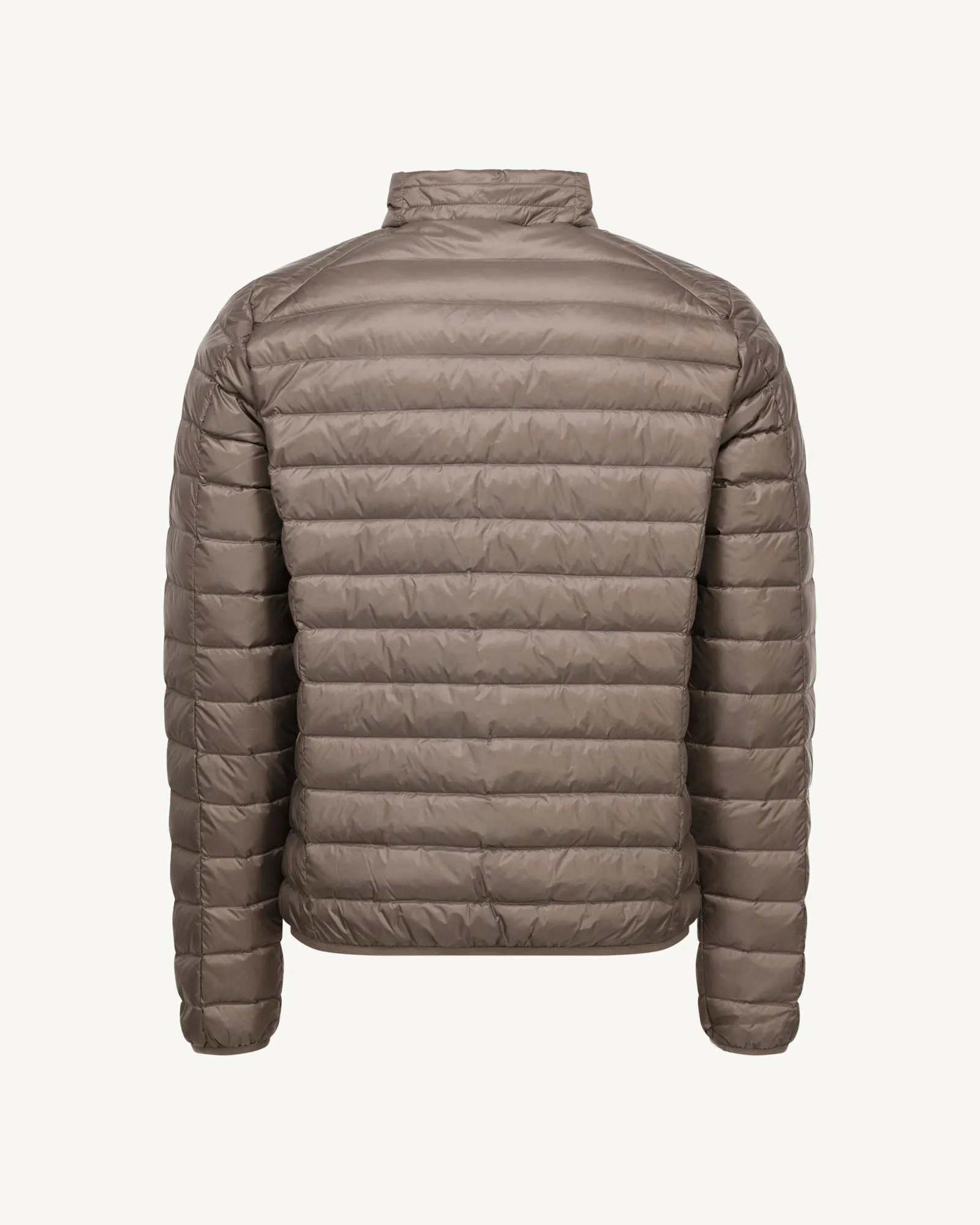 Taupe Lightweight down jacket Mat