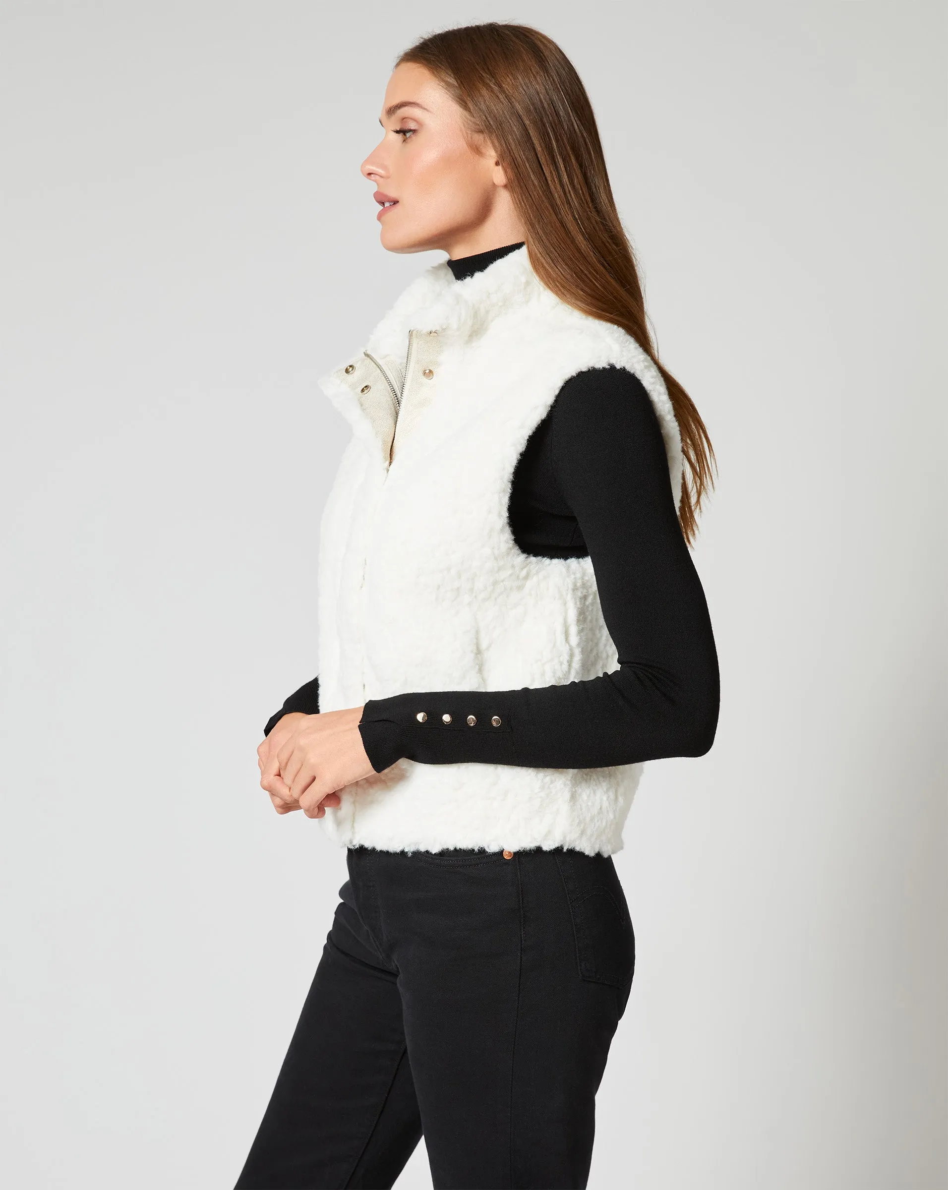 Teddy Faux Shearling Vest