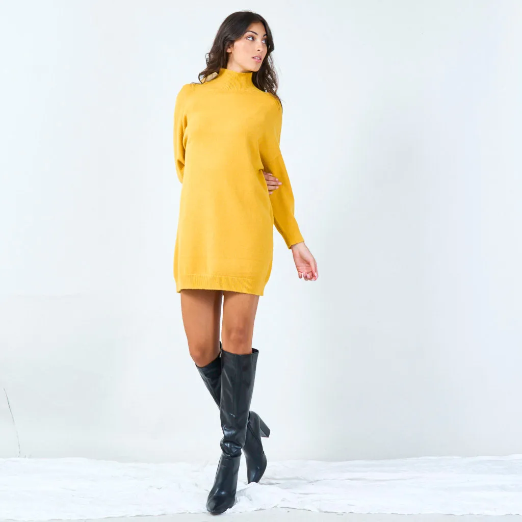 Turtleneck sweater dress wholesale