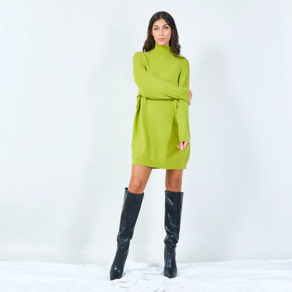 Turtleneck sweater dress wholesale