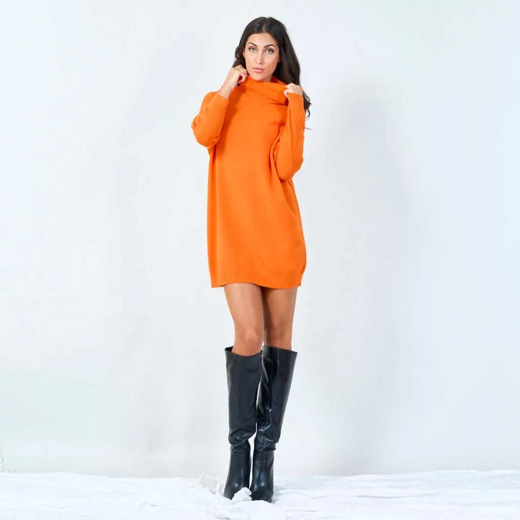 Turtleneck sweater dress wholesale