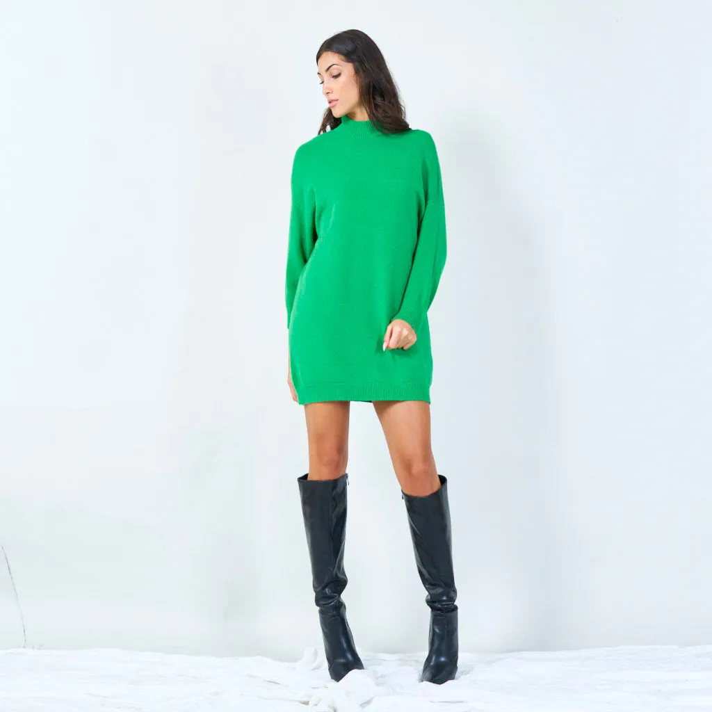 Turtleneck sweater dress wholesale