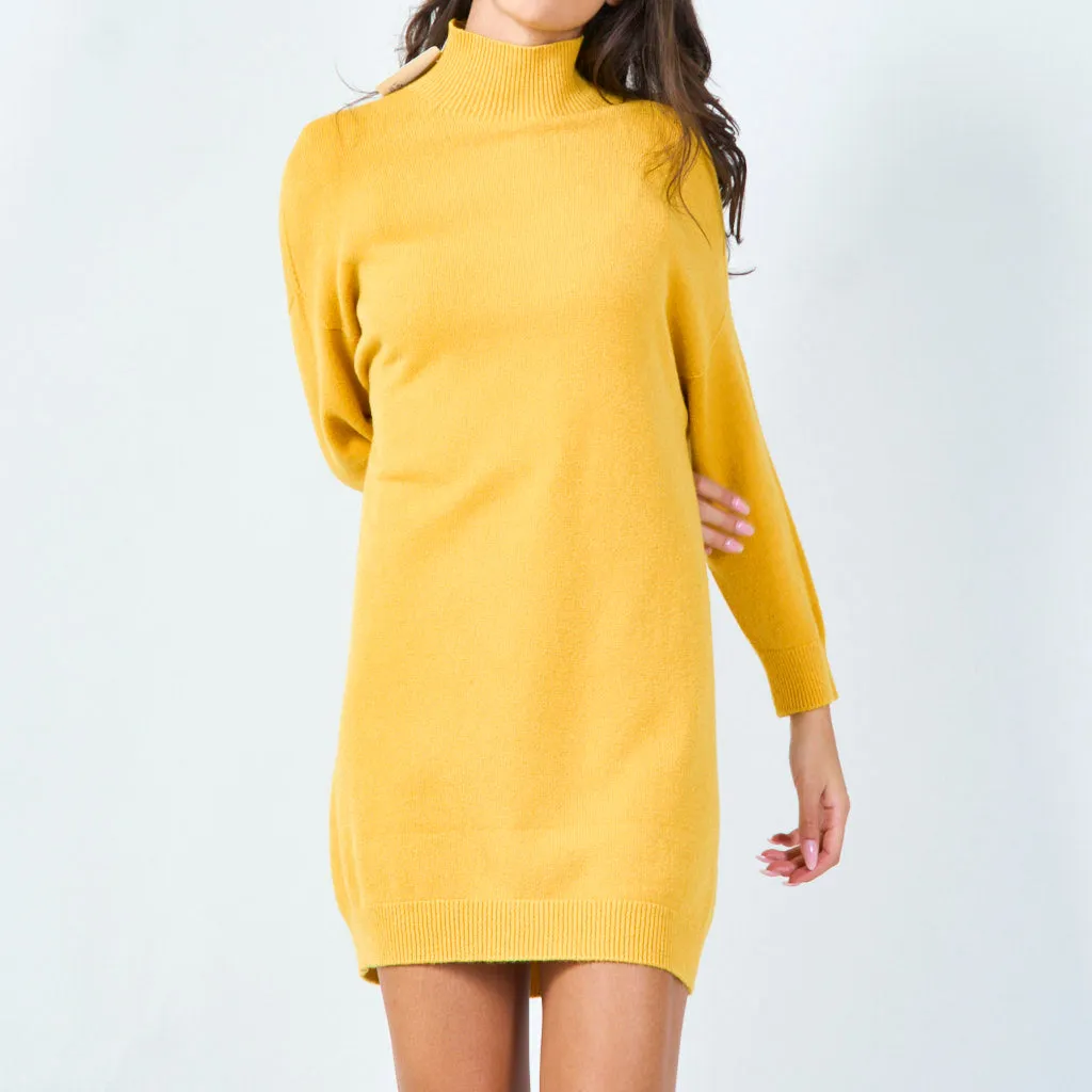 Turtleneck sweater dress wholesale