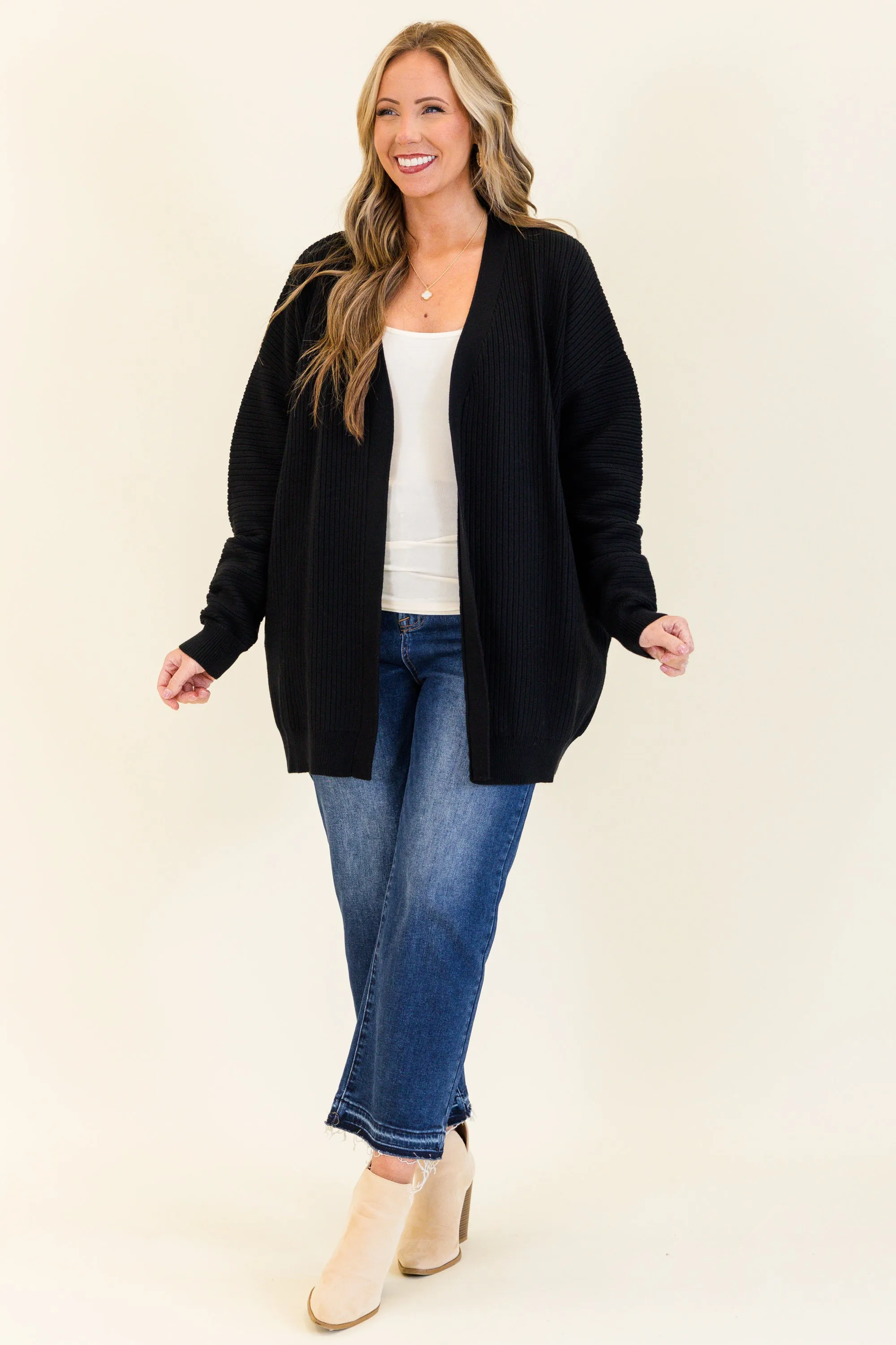 What You Imagine Cardigan, Black