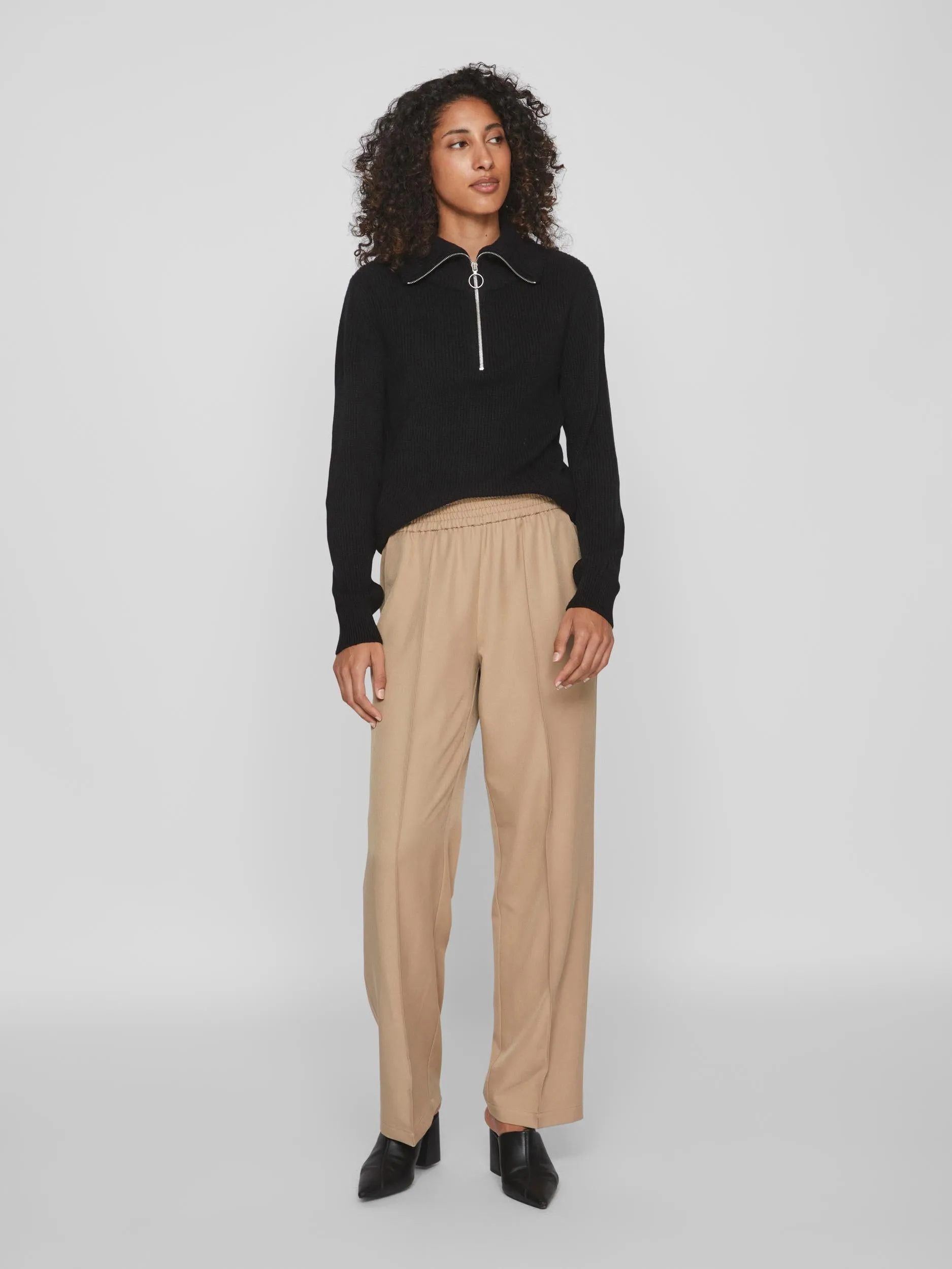 WINNIE WIDE LEG PANTS (CORNSTALK)